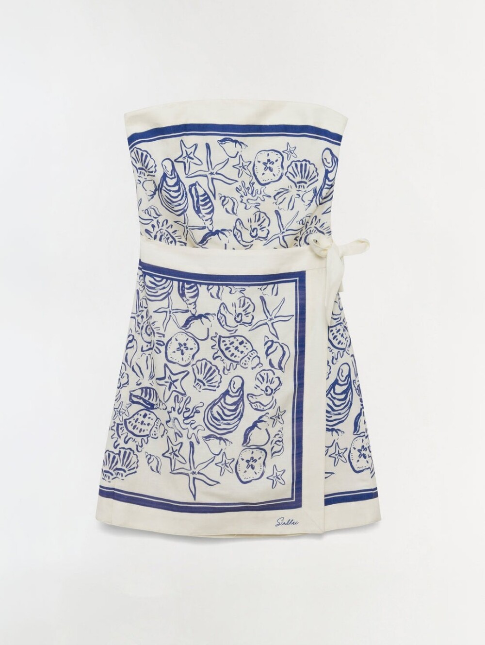 Simkhai Darbie Linen Bustier Mini Dress - Picture 6 of 6
